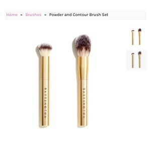 Battington Powder & Contour Brush Set NIB